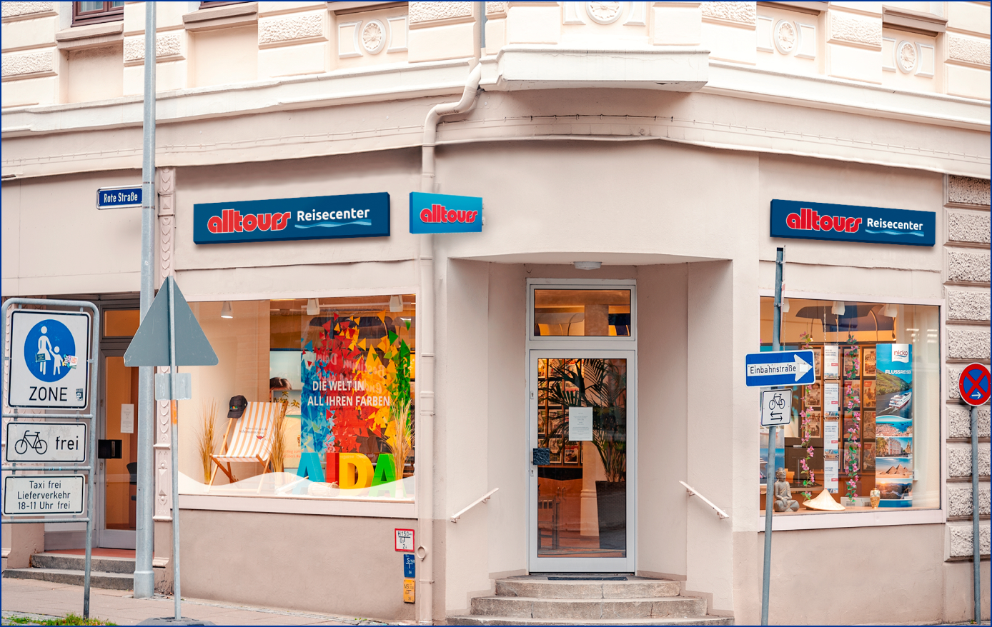 Gebäude alltours Reisecenter Lüneburg