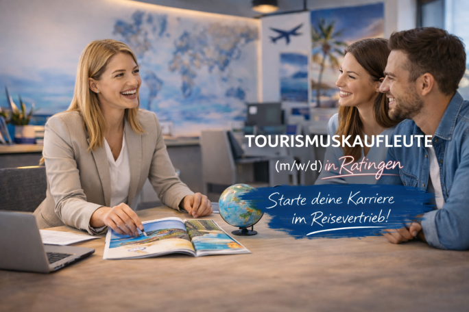 Tourismuskauffrau / Tourismuskaufmann (m/w/d) – Reisebüro Ratingen, 1. Bild